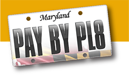 md toll pay by plate number