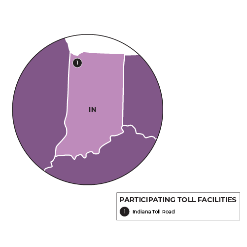 E-ZPass Toll Facilities in Indiana