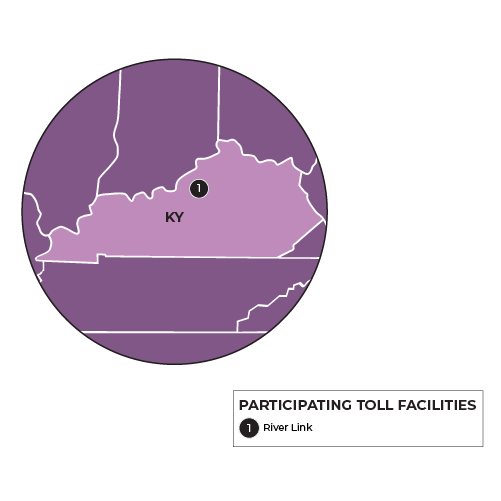 E-ZPass Toll Facilities in Kentucky